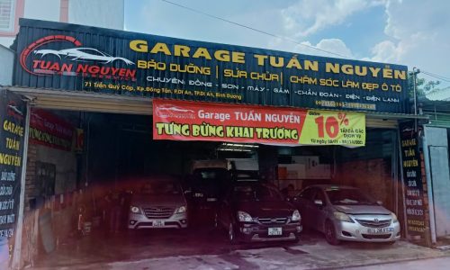 Garage Tuấn Nguyễn tuyển dụng thợ máy gầm điện