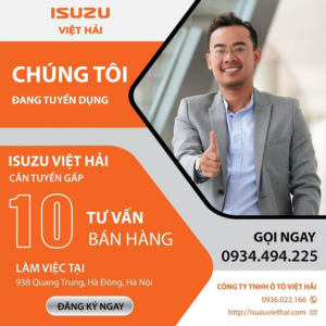 Nhân viên kinh doanh – Isuzu Việt Hải