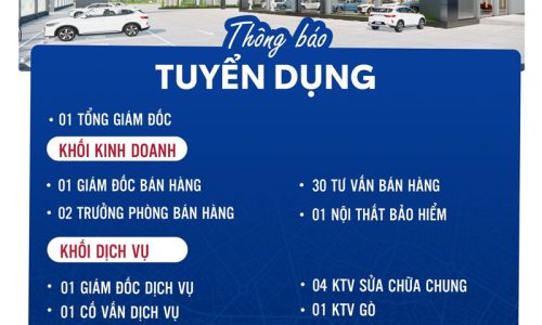 BYD EV Bắc Giang Thông Báo Tuyển Dụng