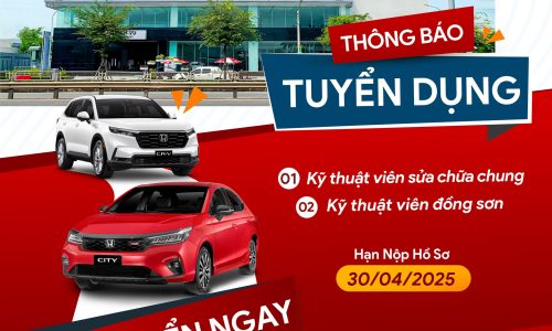 HONDA TIẾN THU QUẢNG NAM TUYỂN DỤNG