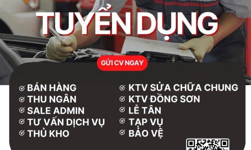 TOYOTA NGỌC ANH TUYỂN DỤNG