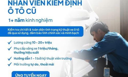 CÔNG TY CP VUCAR TUYỂN DỤNG