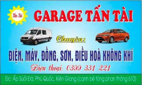 GARAGE TẤN TÀI TUYỂN DỤNG