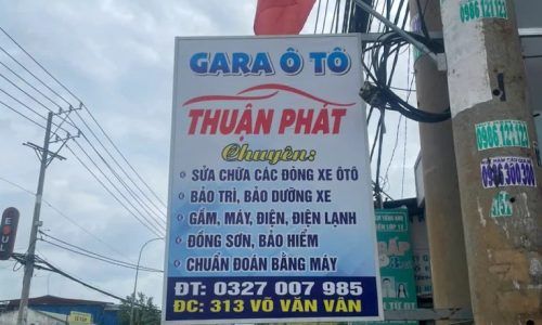 GARAGE Ô TÔ THUẬN PHÁT TUYỂN DỤNG