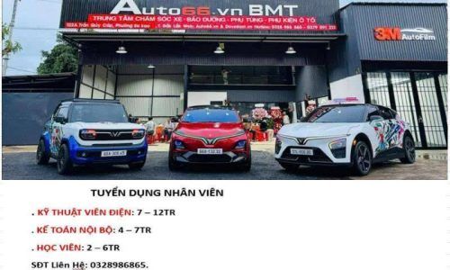 AUTO66.VN BMT TUYỂN DỤNG
