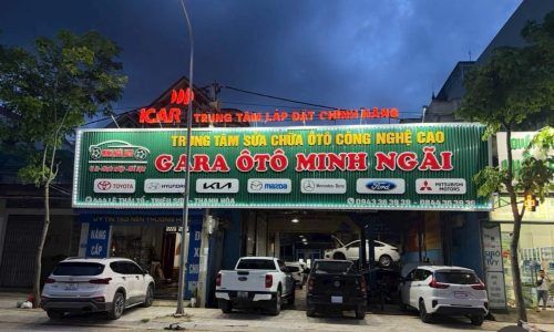 GARA ÔTÔ MINH NGÃI TUYỂN DỤNG